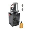 thumbnail image 2 of GELUOXI 13 Quart Hydraulic Power Unit Single Acting Hydraulic Pump 12V DC 3200 PSI for Dump Trailer, 2 of 12