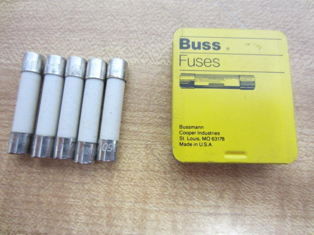 Bussmann MDA-7 Buss MDA7 Fuse 7A 250V (Pack of 5)