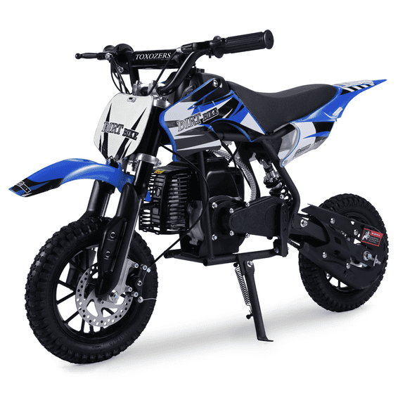 TOXOZERS 50cc Dirt Bike for Kids,Lightweight Mini Bike for Outdoor,20 mph