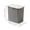 18#Gray, variant on Slim Lidded Trash Can,Rectangular Household Waste Bin With Full Coverage Lid Built In Bag Retaining Clip Slim Gap Fitting Profile,Kitchen Bathroom Bedroom Waste Collector for Household Rubbish