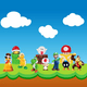 thumbnail image 4 of Figuras Super Mario Bross, Luigi, Yoshi, Juguetes Niños 48 Pcs, Multicolor, 4 of 4