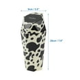 thumbnail image 5 of Unique Bargains Car Trash Can Portable Car Cup Holder Plastic Trash Bin Black White 1 Pcs, 5 of 6