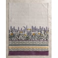 thumbnail image 4 of Maison d' Hermine Fanny Lavender 100% Cotton Set of 3 Multi-Purpose Kitchen Towel Soft Absorbent Dish Towels Tea Towels Bar Towels Spring/Summer (20 Inch by 27.50 Inch), 4 of 4