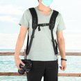thumbnail image 4 of Quick Release Double Shoulder Harness Soft Pad Decompression Breathable Strap With 2pcs Multifunctional Metal Quick Release Plates, 4 of 8