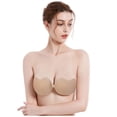 thumbnail image 1 of Bra Padding Sticky Reusable Pad Push Up Strapless Self Bra Air Holes Backless Sticky Bras, 1 of 9