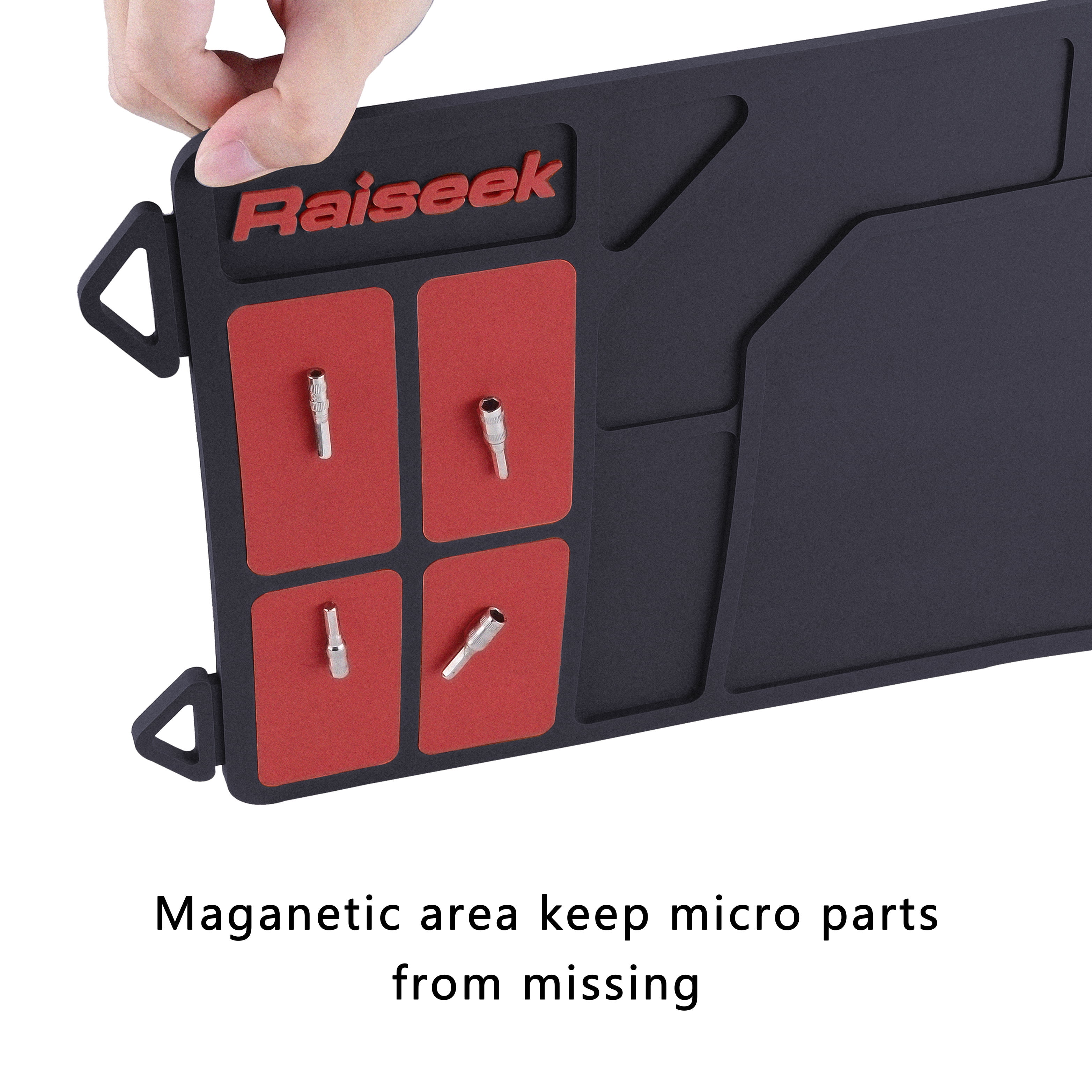 Cleaning Mat, Anti-Slip Magnetic Gun safe Maintenance Mat, Rubberized Repair Mat 36" x 10"