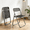 Black, variant on SJZNOI 4 Pack Folding Chairs, Heavy-Duty Steel Frame Foldable Stools with Comfort PP Seat, 150KG Weight Capacity Portable Fold Chairs for Indoor Kitchen Office Wedding & Party Events (BLACK）