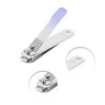 thumbnail image 3 of Unique Bargains 1 Pc Gradient Slanted Nail Clippers Toenail Clippers Purple, 3 of 6