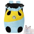 thumbnail image 3 of Dog Carrying Pack | Portable Hiking Pet Carrier Backpack with Zip, Elastic Opening | Adjustable Puppy Pet Front Rear Pack for Women, Men, 3 of 8