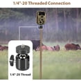 thumbnail image 2 of 2-Pack Trail Camera Mount with 360° Rotation - Heavy-Duty Post for Solar Panels & Fishing Lights, 2 of 7