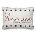 thumbnail image 2 of Creative Products America Stars And Stripes Forever 14 x 20 Spun Poly Pillow, 2 of 3