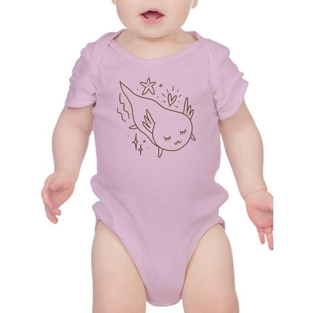 

Cute Boho Baby Sleepy Axolotl Bodysuit Infant -Image by Shutterstock 24 Months