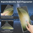 thumbnail image 4 of [2+2 Pack] Galaxy S24 Ultra Screen Protector, 9H Tempered Glass Scratch Resistant, Ultrasonic Fingerprint Support, For Samsung Galaxy S24 Ultra 5G 6.8 Inch Glass Screen Protector, 4 of 6