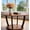 Brown Oak-Coffee Table, variant on Manxile Small Round Side Table, 3-Tier Waist Circular End Table with Storage Shelf, Compact Tea Sofa Side Table Small Spaces, Round Corner Coffee Table for Living Room Bedroom,Red Oak