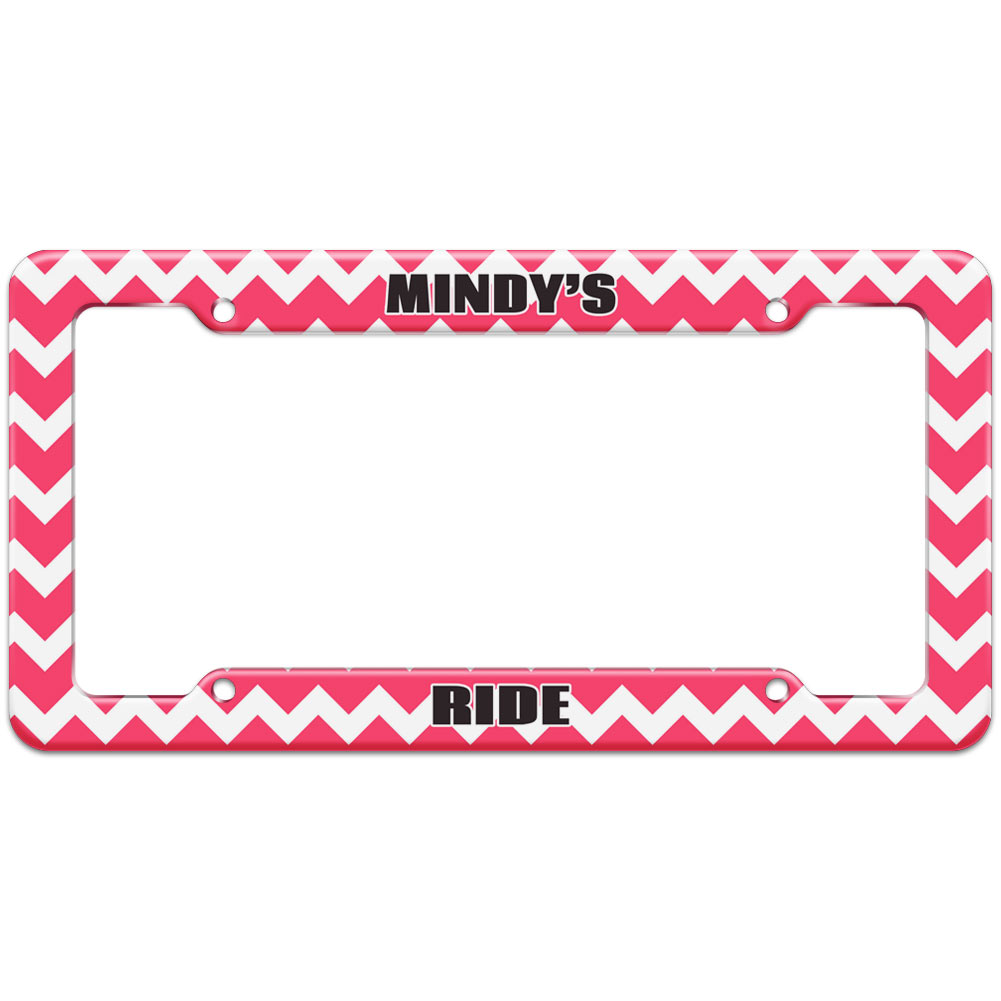 "Mom's Taxi" License Plate Frame – Fun & Stylish Car Accent