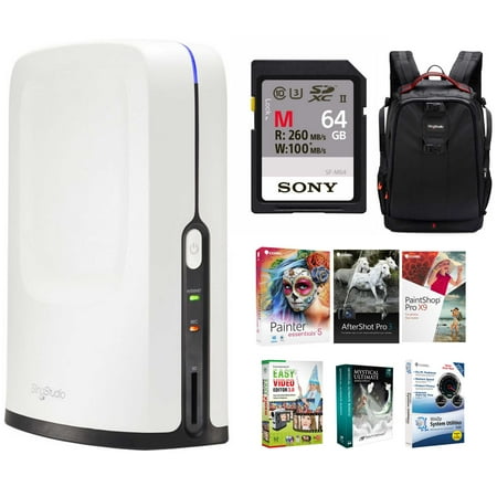 Sling Studio Hub Backpack Bundle With Corel Photo Suite Sd Card