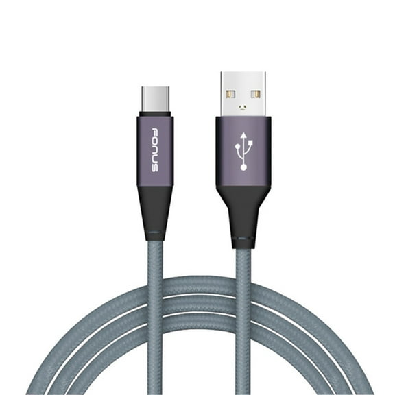 6ft USB Cable Type-C for Samsung Galaxy A05/A13 5G/A14 5G/A23 5G/A33 5G/A53 5G/A73 5G - Charger Cord Power Wire USB-C Long Braided