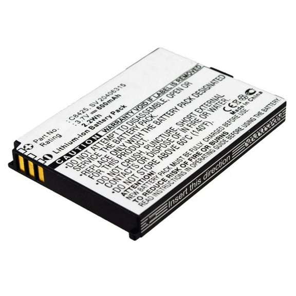 Batteries N Accessories BNA-WB-L434 Cordless Phones Battery - Li-Ion, 3.7V, 600 mAh, Ultra High Capacity Battery - Replacement for Swissvoice C8425 Battery