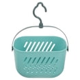 thumbnail image 1 of GAXIRE Cesta de almacenamiento organizadora de plástico colgante para ducha de baño, 1 of 5