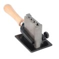 thumbnail image 4 of Wood Handle Cylinder Oil Grooves Chisel Jewelry Making Processing Tool Accessory (S), 4 of 4