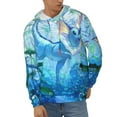 thumbnail image 5 of Vaporeon Men's Graphic Hoodies Novelty Long Sleeve Pullover Hoodie Casual Y2k Unisex Hooded Sweatshirts With Pockets, 5 of 8