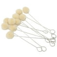 thumbnail image 1 of Wool Daubers, Leather Dye Dauber Light Portable 100Pcs Even Coloring  for Dying, 1 of 7