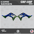thumbnail image 4 of Kalair GFX Graphics Kit for Honda CRF110F (2019-2023) Core Series, 4 of 5