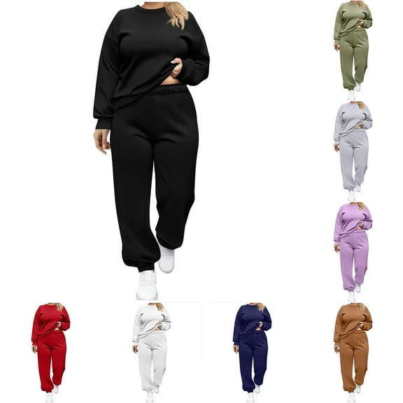 Royisotas Cutout Hoodies and Sweatpants For Women Flowers Fall Hooded Sweatshirts Drawstring Long Sleeve Casual Pullover with Button
