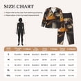 thumbnail image 4 of Balery Modern Funny Duck Pattern Pajama Sets for Women Long Sleeve 2 Piece Sleepwear Loungewear Sets Soft PJ's with Pockets Long Sleeve Comfy Pj Sets-X-Large, 4 of 7
