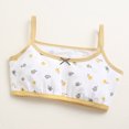 thumbnail image 2 of Staki Girls Soft Training Bras Pull-On Cami First Bra with Double-Layer Lined Gentle Coverage for Beginners Khaki,13-14 Years, 2 of 7
