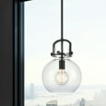 thumbnail image 4 of Innovations Lighting - Newton Sphere - 1 Light Pendant with Metal Shade In, 4 of 7
