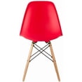 thumbnail image 2 of Nicer Furniture Eames Style Side Chair in Red, 2 of 3