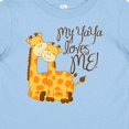 thumbnail image 4 of Inktastic My Yaya Loves Me Boys or Girls Baby T-Shirt, 4 of 5