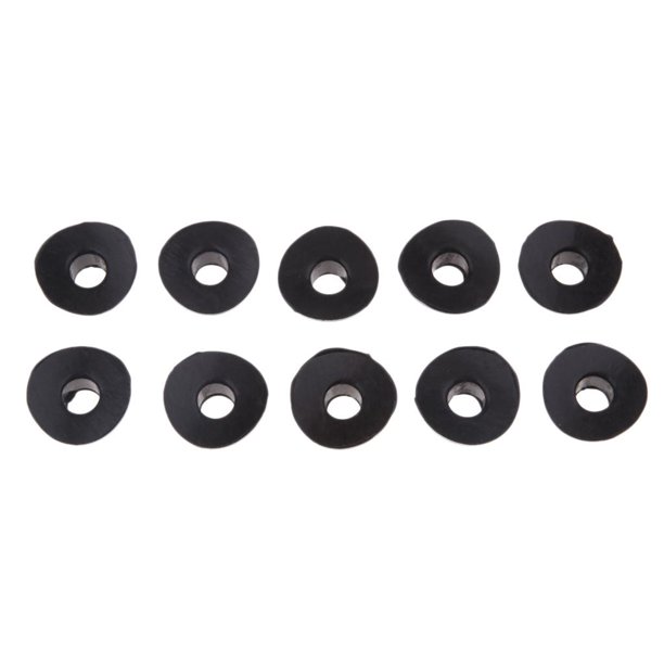 10 Piezas de Vástago de Válvu de Aire de Motocicleta, Tapa de Válvu de Aire de Neumático de Motocicleta, Adecuada para Todos Los Usos Negro Macarena Válvula de aire Vástago Guardabarros