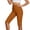 Coffee Womens Shorts, variant on Womens Yoga Shorts with Pockets Elastic High Waisted Knee Length Slim Stretchy Side Split Summer Bermuda Short for Women 4th of July