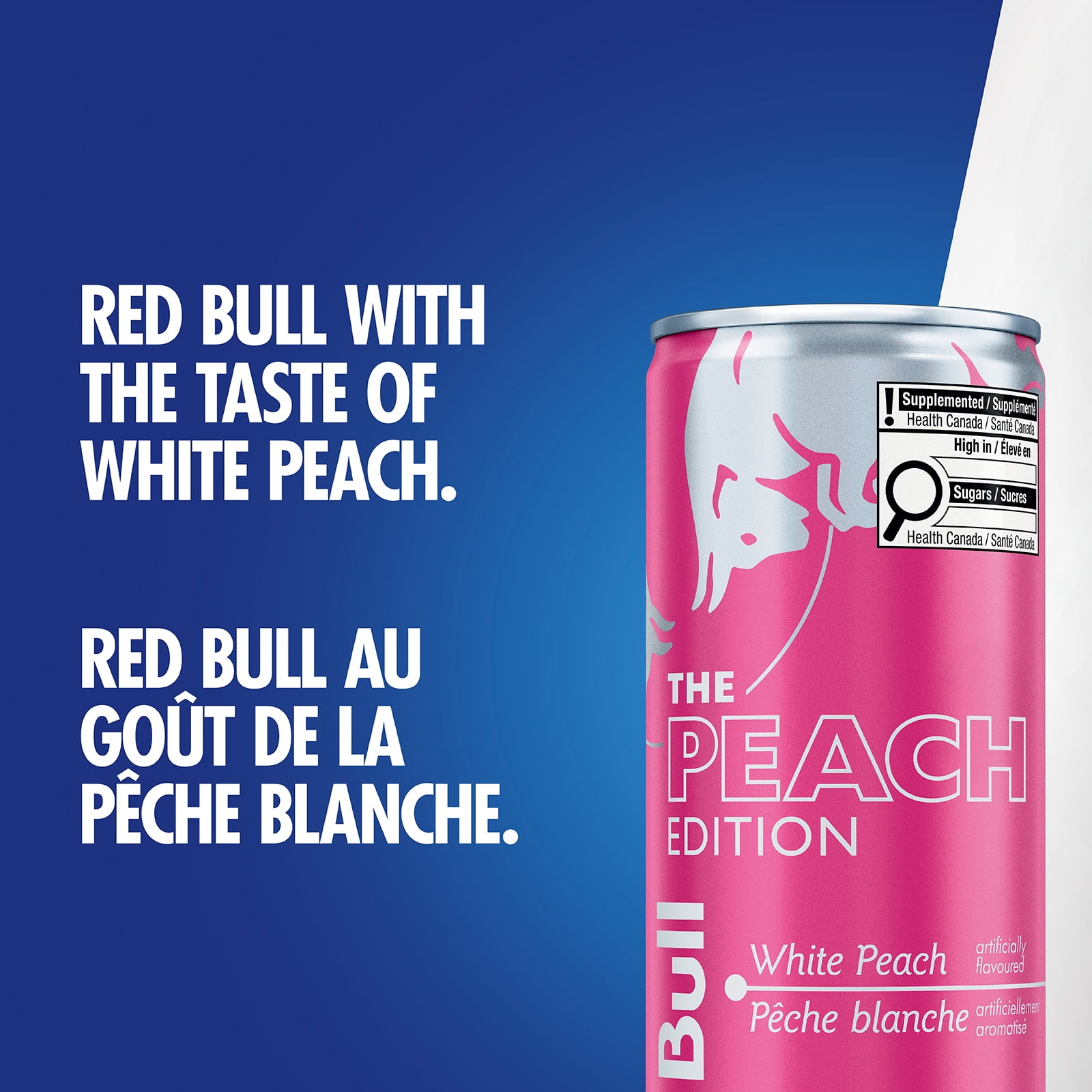 Red Bull Édition Pêche 473ML