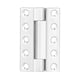 thumbnail image 1 of Bisagra Cuadrada Embutida Completa Acero Inoxidable para Gobilda M4 5 Orificios 38mm L 4902‑0005‑0038, 1 of 14