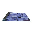 thumbnail image 2 of Ahgly Company Indoor Rectangle Patchwork Blue Transitional Area Rugs, 2' x 5', 2 of 4