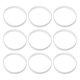 thumbnail image 1 of ADDHAT 50Pcs White Silicone Band Bracelets Elastic Comfortable Fit for Party and Sports, 1 of 7