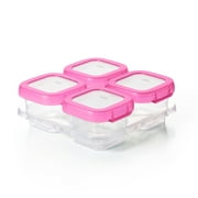 OXO Tot Baby Blocks Food Storage Containers 4 oz - Pink