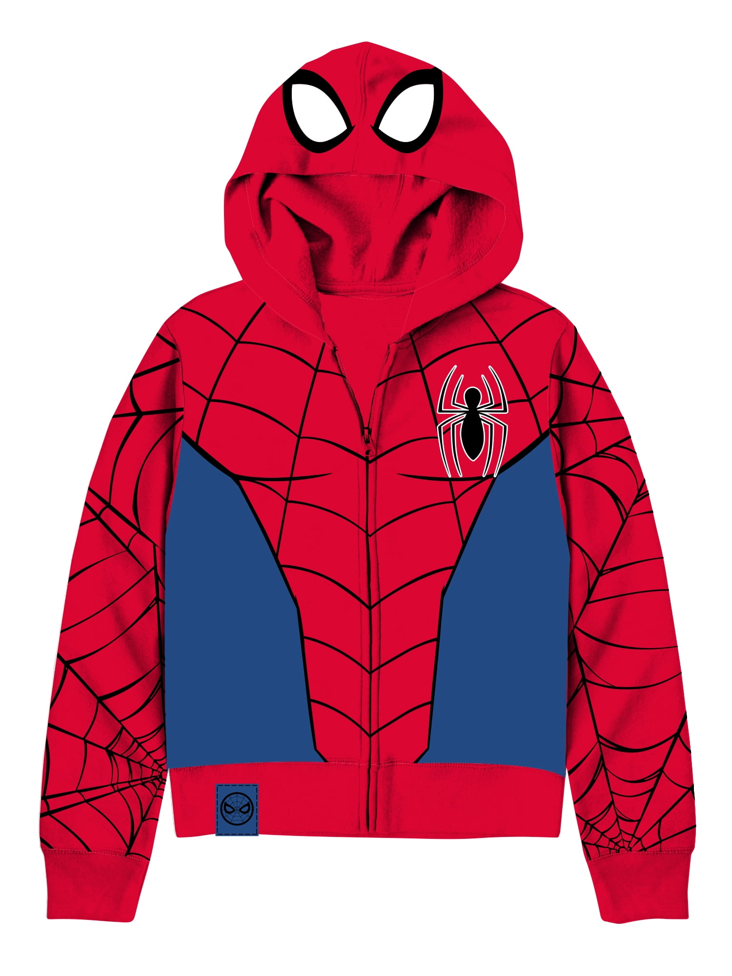 Boys, Licensed Cosplay Hoodie, Spiderman, Sizes XS-XXL