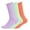 ZA-Red-boys girls soccer socks, variant on MKOSPLRT 6-14 Years Big Girls Socks 3 Pairs Toddlers Ruffle Sock Girl's Knee-High Stockings Kids Cozy Warm Solid Color Long Socks