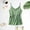 Green, variant on Womens Silk Satin Tank Top V Neck Camisole Cami Spaghetti Strap Top Loose Sleeveless Blouses Tank Shirt