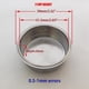thumbnail image 3 of 4X Filtros Reutilizables de Café Sin Fondo de 51 mm Portafiltro para Soporte Homix 60 mm 15-20 Bar para Piezas de Cafetera Espresso, 3 of 5