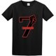 thumbnail image 1 of Men's Round Neck T-Shirt Colin Kaepernick 7 ImWithKap Funny Classic Style Black, 1 of 2