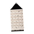 thumbnail image 3 of Calendario de Adviento con 24 bolsillos, bolsa de almacenamiento para colgar en la pared, decoración navideña multiusos de 24 días para dormitorio, 3 of 8