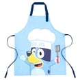 thumbnail image 2 of Bluey Twill Apron and Chef Hat Cooking Set, 2 of 5