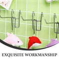thumbnail image 4 of 40pcs Wire Grid Hooks Space Saving Wall Organization Hangers, 4 of 6