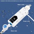 thumbnail image 5 of SOONHUA 4500W Electric Tankless Water Heater Shower Head Set, Instant Hot Water Heater LCD Display, White, 5 of 7