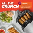thumbnail image 6 of 6QT VORTEX Plus Air Fryer, 6-in-1, Air Fry, Broil, Dehydrate, Crisp, Roast, Reheat, Bake, Dishwasher-Safe Airfryer basket, from the Makers of , Stainless Steel, 6 of 8